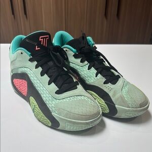 Jordan Sneakers in Mint Green and Black